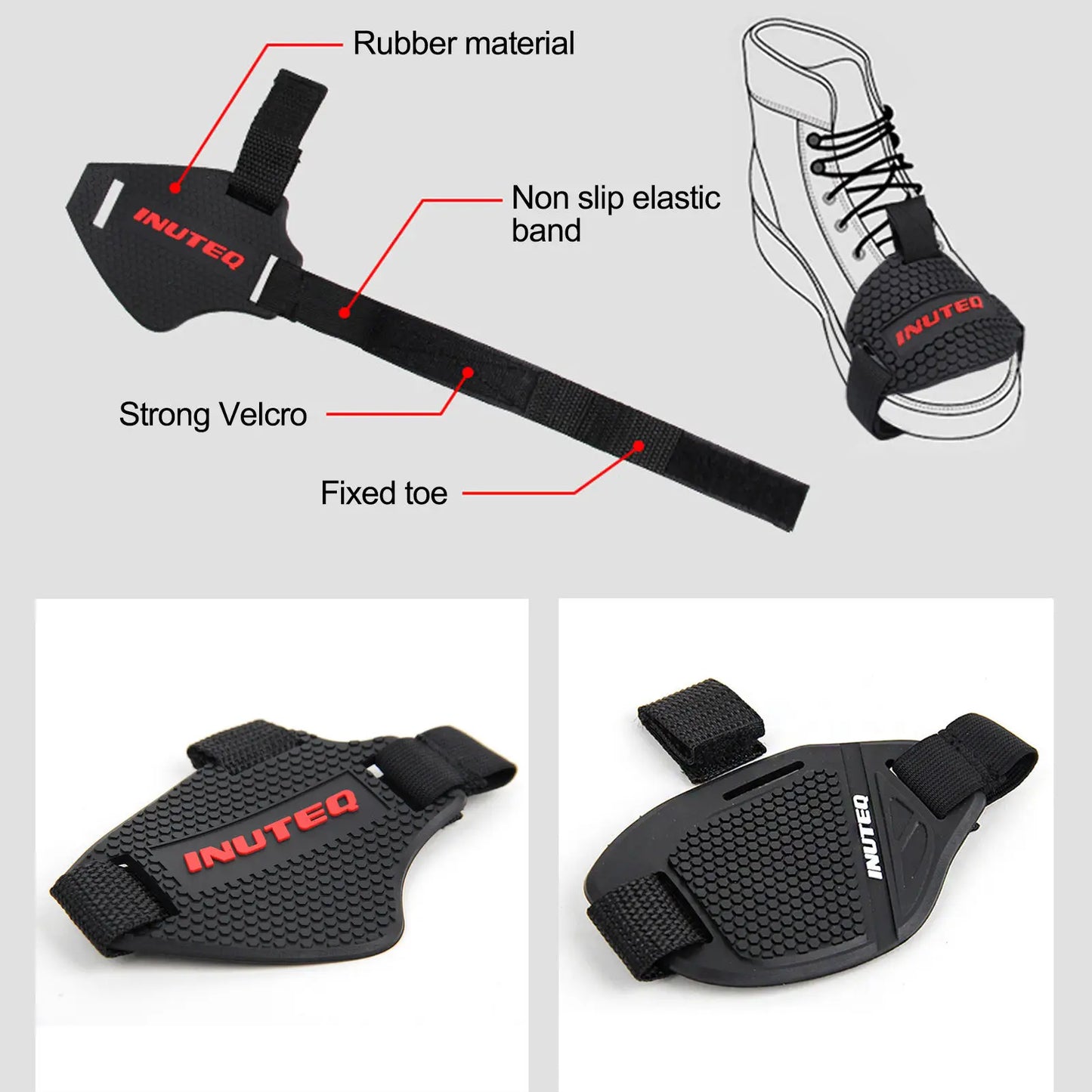 Motorcycle Shoe Protector Motorcycle Gear Shift Cover Antiskid Boot Protector Motorcycle Shoe Protector Motorcycle Shifter Cove