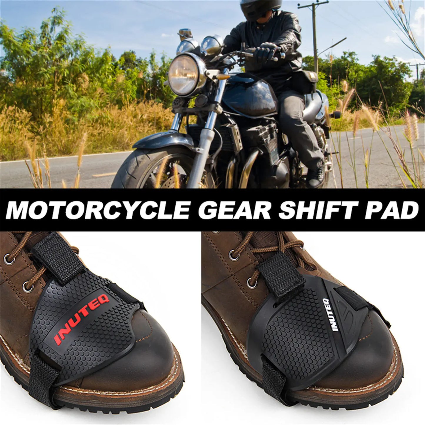 Motorcycle Shoe Protector Motorcycle Gear Shift Cover Antiskid Boot Protector Motorcycle Shoe Protector Motorcycle Shifter Cove